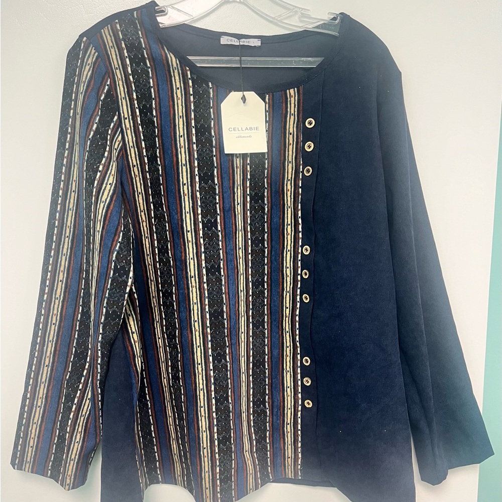 CELLA IE blouse NWT b2